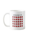 funny flash mob ladybug mugs