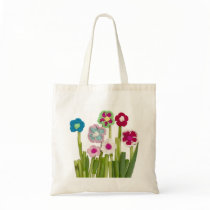 funny flowers bag