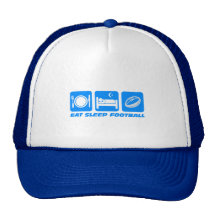 Funny football mesh hats