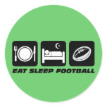 Funny football stickers