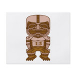 funny football tiki graphic flyers