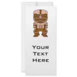 funny football tiki graphic rack cards