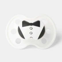 Funny Formal Tuxedo Baby Boy's Pacifier