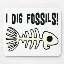 Funny Fossil Gift Item Mouse Pad
