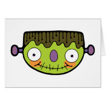 funny frankenstein greeting card