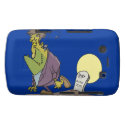 funny frankenstein in graveyard cartoon design