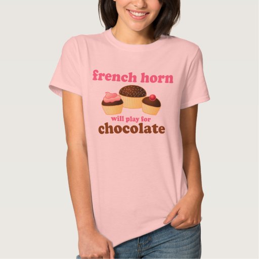 funny french horn t shirts