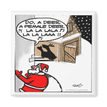 Funny Fridge Magnet - Do A Deer