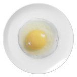 funny fried egg plate