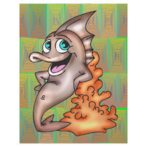 Funny Friendly Fish Custom Flyer