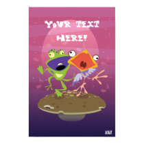 Funny Frog and Bird posters by LoonyBoutique Funny Frog and Bird posters