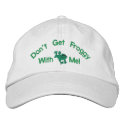 Funny Frog Embroidered Hat embroidered hats by mothersdaytshirts Funny Frog Embroidered Hat embroidered hats