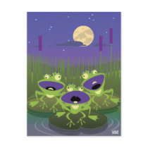 Funny Frogs postcards by LoonyBoutique Funny Frogs postcards