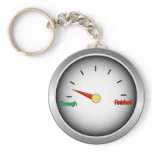 funny fuel gauge smiler keychains