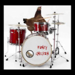 Funny  FUNKY CHICKEN poster