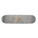 funny furry bigfoot monster custom skate board