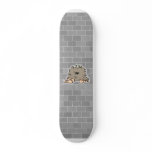 funny furry bigfoot monster custom skate board