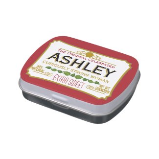 Funny Gag Gift - Curiously Strong and Sweet Jelly Belly Tins