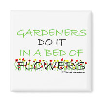Funny GARDENERS DO IT Fridge magnets