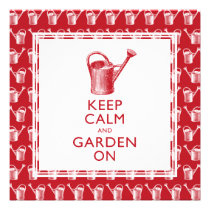 Funny Gardener's Retirement Party Invitations invitations
