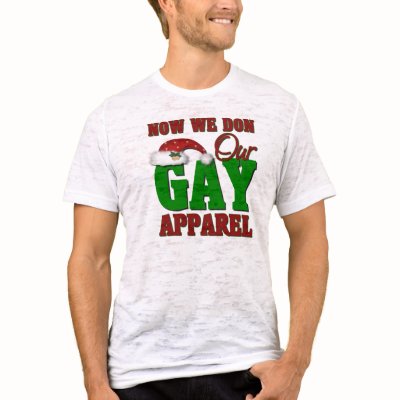 Funny Gay Christmas Gift t-shirts