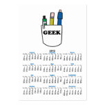 funny GEEK pocket protector graphic Business Card Templates