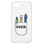 funny GEEK pocket protector graphic iPhone 5C Covers