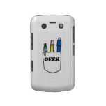 funny GEEK pocket protector graphic Blackberry Bold Case
