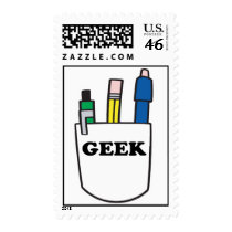 Funny GEEK Pocket Protector postage by geekme Funny GEEK Pocket Protector postage
