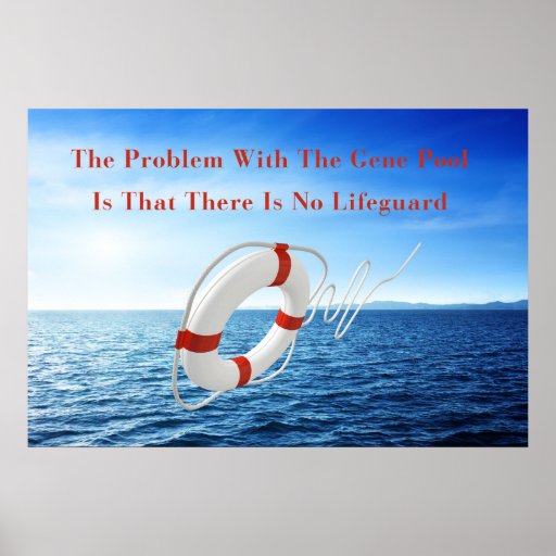 funny-gene-pool-lifeguard-poster-zazzle