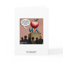Funny Genome Experiment Quality Greeting Card