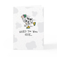 Funny Get Well Greeting card