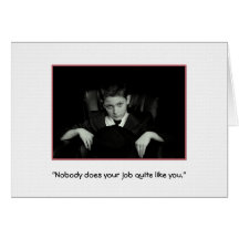 Funny Get Well Soon For Boss or Co-Worker Greeting Card