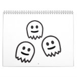 Funny Ghosts Monster Calendar