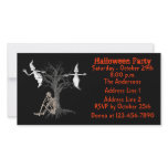 Funny Ghosts Skeleton Halloween Invite Photo Card