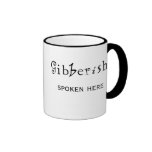 Funny Gibberish Office Coffee Mug