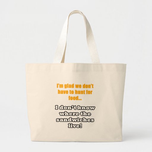 Funny gift jumbo tote bag