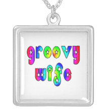 Funny Gifts for Cool Wives : Groovy Wife Pendants