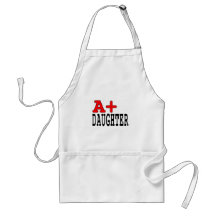 Funny Gifts for Daughters : A+ Daughter Apron
