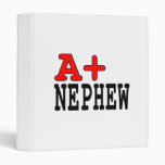 Funny Gifts for Nephews : A+ Nephew Binder