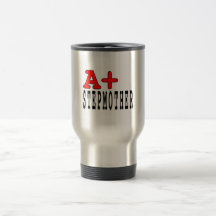 Funny Gifts for Stepmothers : A+ Stepmother Mugs