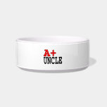 Funny Gifts for Uncles : A+ Uncle Pet Food Bowls