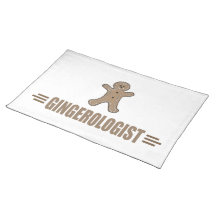 Funny Gingerbread Placemats