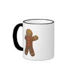 Funny Gingerbreadman with half eaten arm Coffee Mugs
