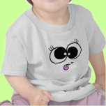 Funny Girl Face t-shirts