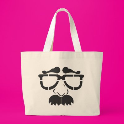 Funny Glasses and Mustache Bag Zazzle_bag Funny Glasses and Mustache Bag Zazzle_bag