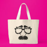 Funny Glasses and Mustache Bag
