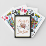 Funny Goat Butts for You Playing Cards