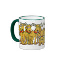 Funny Goat Christmas Mug