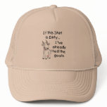 Funny Goat Dirty Shirt hats